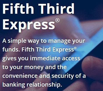 Fifth Third Bank Account Information