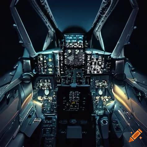 Fighter jet cockpit