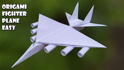 Various Designs for Fighter Jet Paper Planes