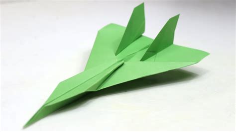 Fighter Paper Airplane Blueprints