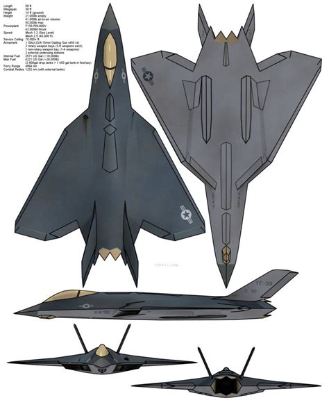 Fighter Paper Airplane Concepts