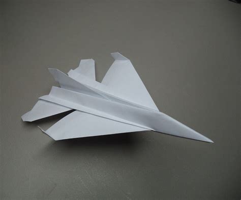 Fighter Paper Airplane Instructions