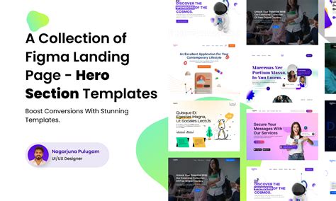 Figma Landing Page Templates Collection