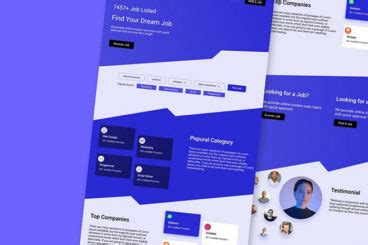 Figma Website Template 5