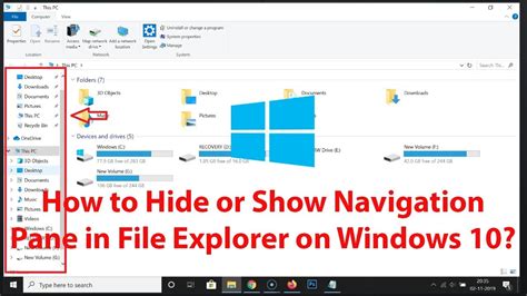 File Explorer Navigation