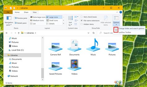 File Explorer View