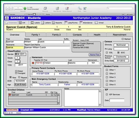 FileMaker Pro Accounting Template Example