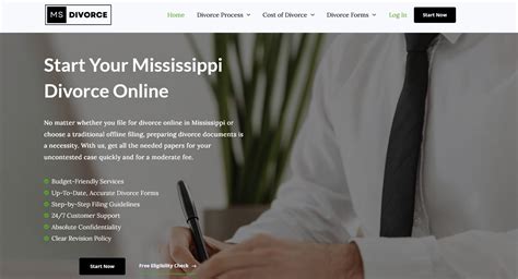 Filing for Divorce in Mississippi