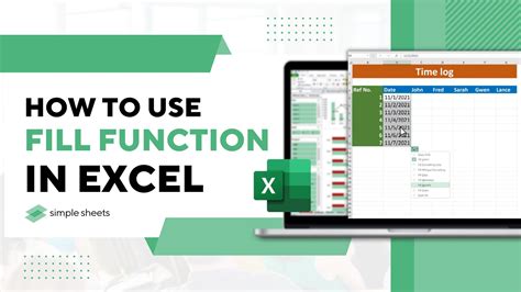 FILL Function in Excel