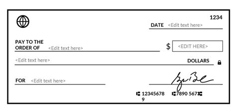 fillable blank check template word excel