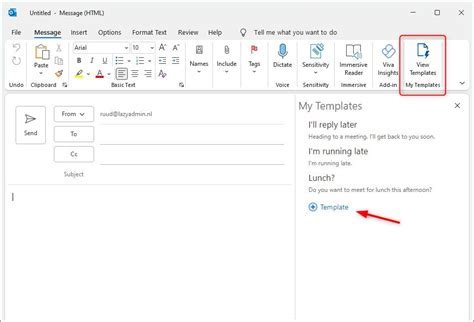 Fillable Fields in Outlook