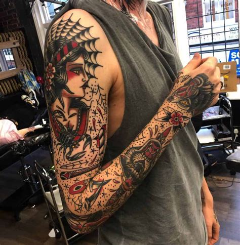 Filler tattoo sleeve ideas