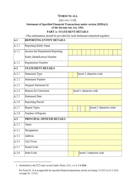 Filling out Pt 61 form online