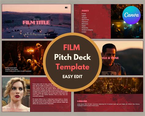 Film Pitch Deck Template Google Slides