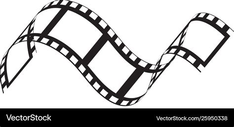 Film strip logo template