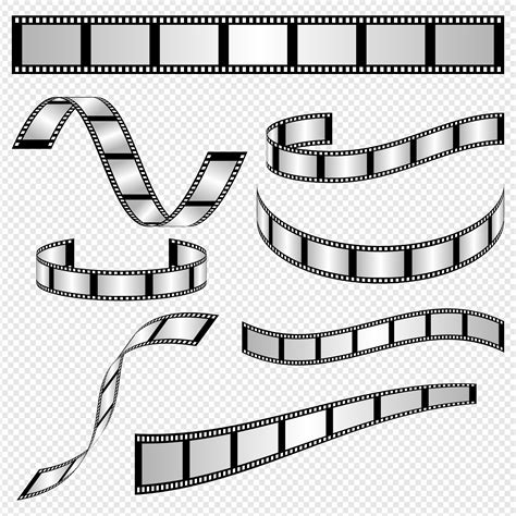 Film Strip Photo Template Projects