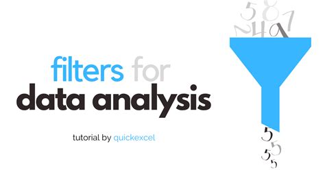 FILTER function for dynamic data analysis