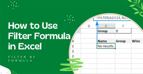 Filter Formula Software