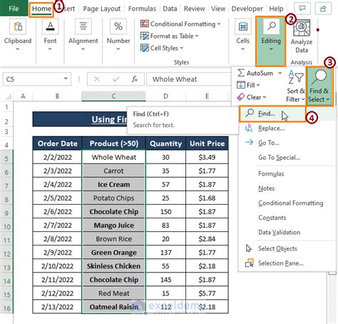 Filtering Data by Bold Text