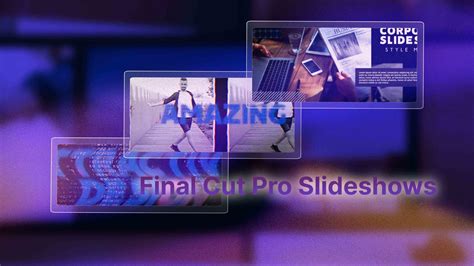 Final Cut Pro Slideshow Template Tutorial