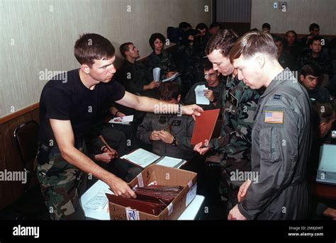 US Army soldiers in briefings