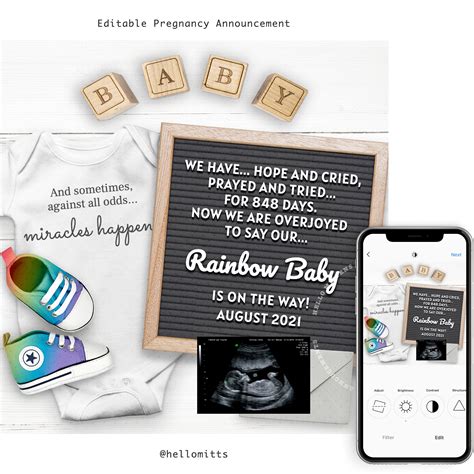 Final thoughts on digital pregnancy announcement template ideas