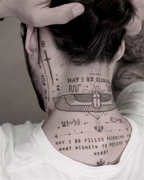 Reflections on whole neck tattoos as a form of expression