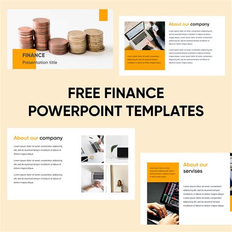 Finance Presentation Template