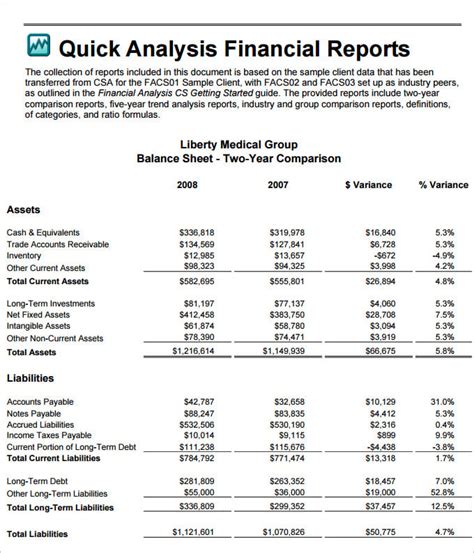 Financial Model Template PDF