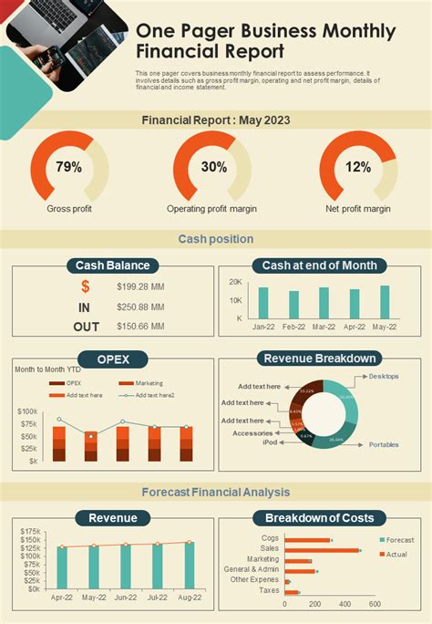 Financial Report Template