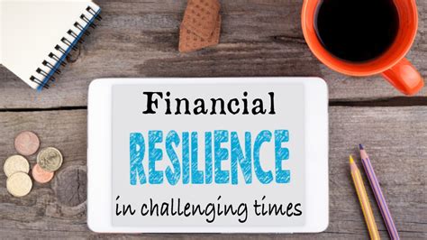 Financial resilience concept