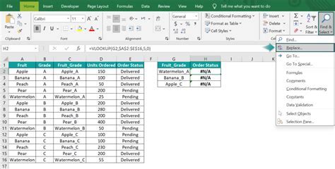 Find and Replace Feature in Google Sheets