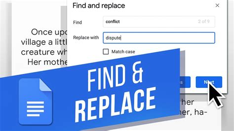 Find and Replace Function in Excel