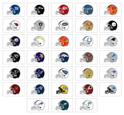 Find Printable NFL Team Logos Online