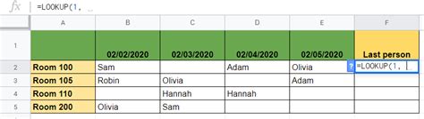 Tips for Finding Last Values in Google Sheets