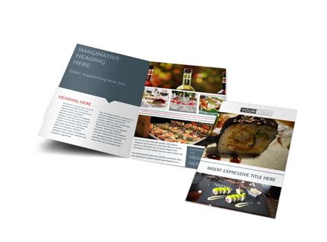 Fine Dining Restaurant Brochure Template