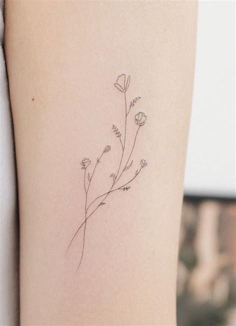 Fine line tattoo example