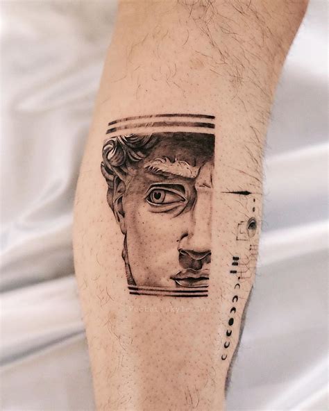 Fine line tattoos for men