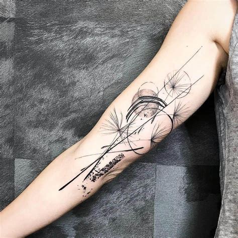 Fine line tattoos on the arm