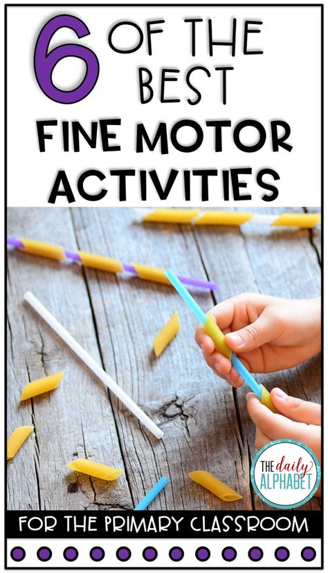 Fine Motor Skills Exercises