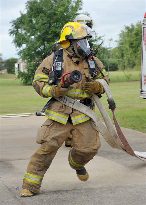 Fire Officer in Uniform