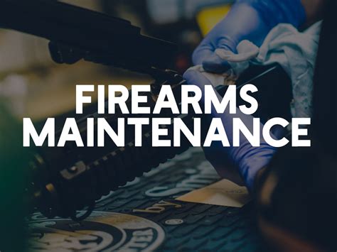 Stateside Arms Company's firearms maintenance services