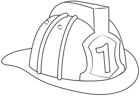 Firefighter Hat Template Pdf