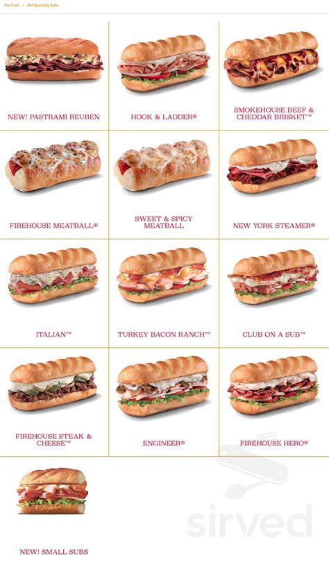 Firehouse Subs menu item 10