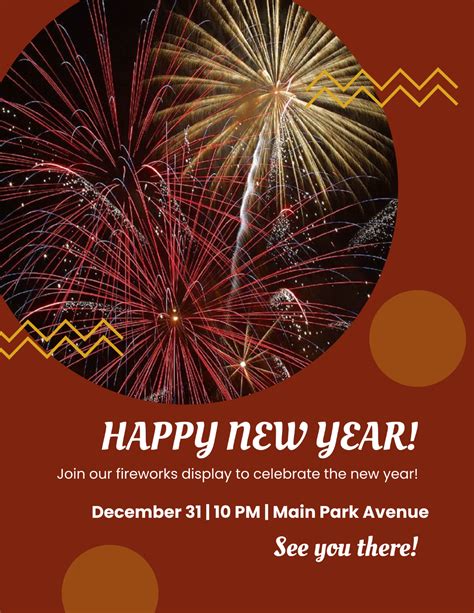 Fireworks Flyer Template