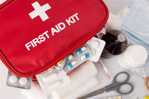 First aid equipment for RRD