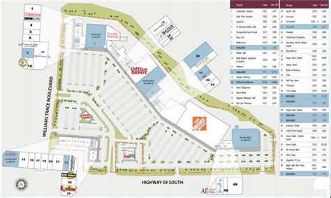 First Colony Commons Map