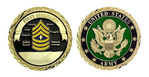 First Sergeant Challenge Coin