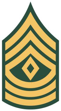 First Sergeant Insignia