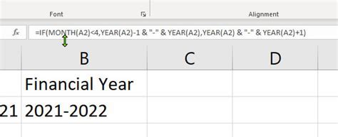 Advanced Fiscal Year Formulas in Excel